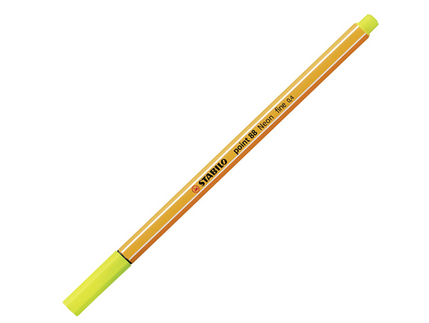 Stabilo Point 88 Neon Pen Set 6pc