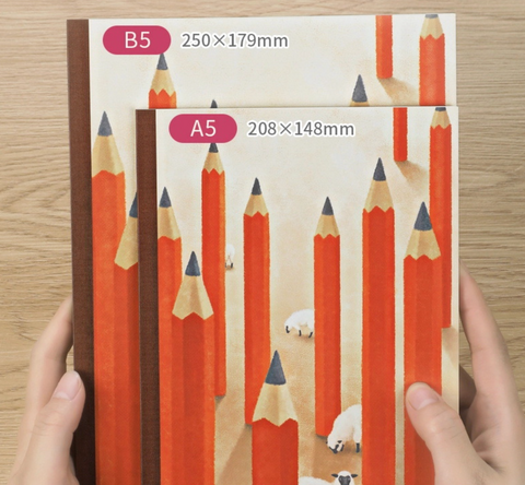 KOKUYO Colorful Street Lined Notebook B5 40pg