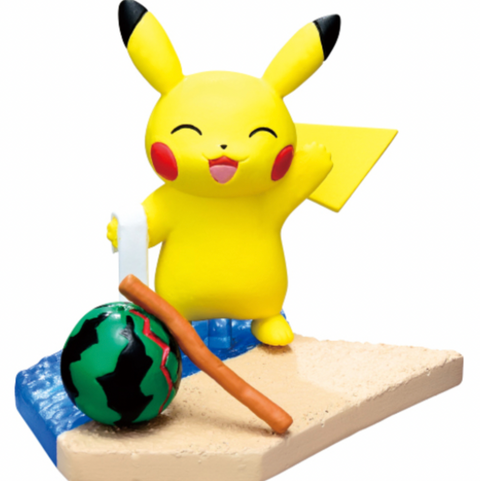 Pokemon Pikachu Beach Statue