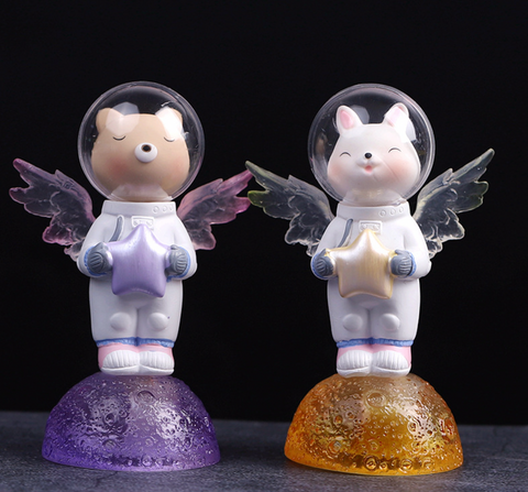 Angel Animal Astronaut Mystery Statue