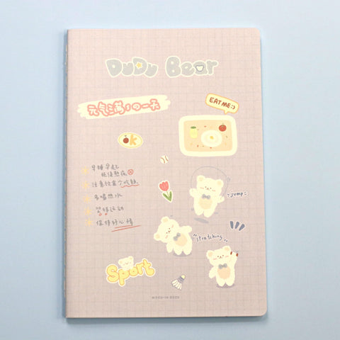 DuDu Bear Notebook A5