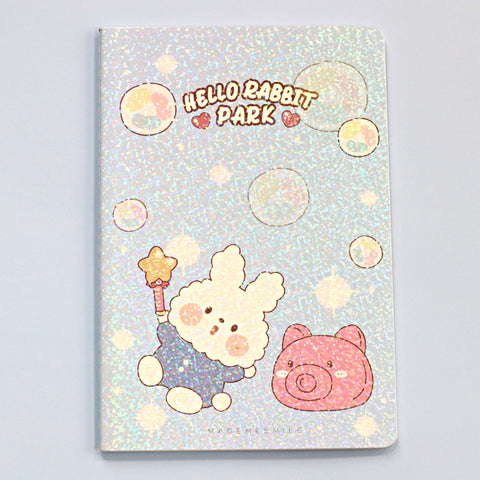 Hello Rabbit Park A5 Notebook