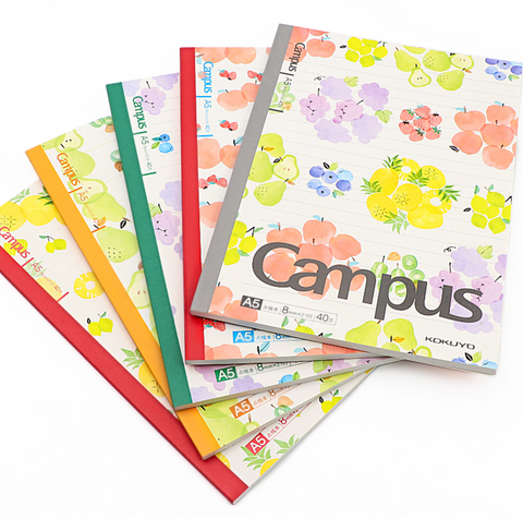 CAMPUS Fruit 8mm Dotted Line A5 Notebook 40pg