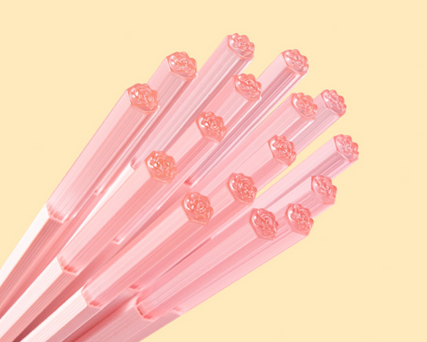 Pastel Pink Chopstick