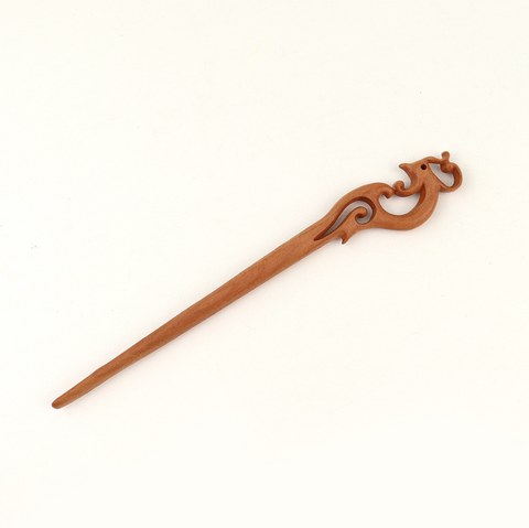 Peach Wood Hairpin