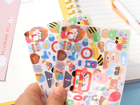 Jiyu Little People Stickers