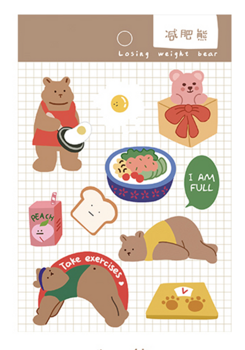 Jiyu Magic Farm PET Stickers