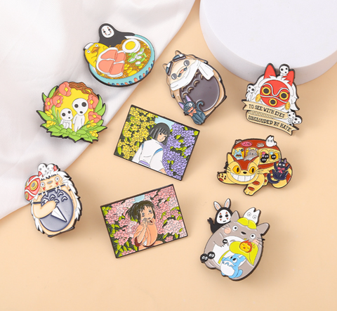 Ghibli Pins