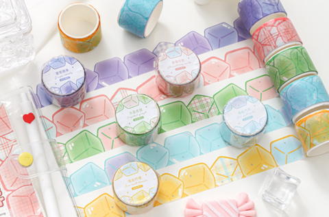 Ice Cube Washi Tape Roll