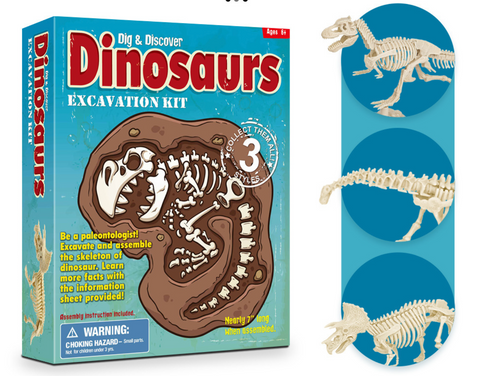 Dig & Discover Dinosaurs Excavation Kit