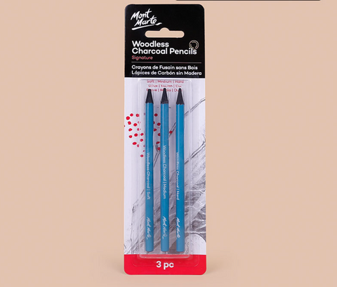 Mont Marte Woodless Charcoal Pencils