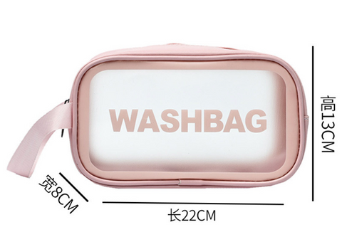Transparent Cosmetic Small Matte Bag