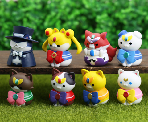 Sailorscouts Cats Chibi Statue