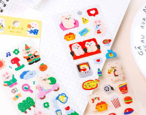 Jiyu Jelly Bear Stickers