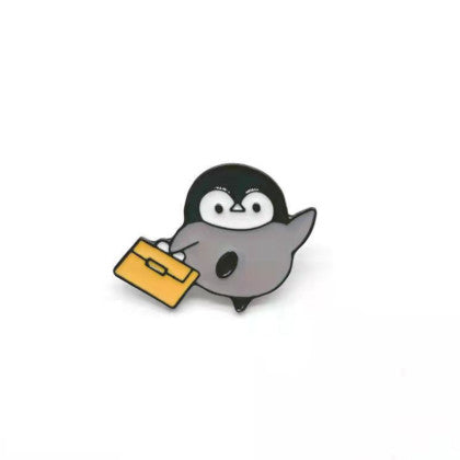 Chubby Penguin Pin