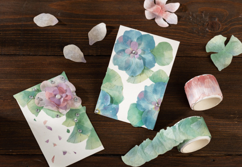 Flower Petal Washi Stickers