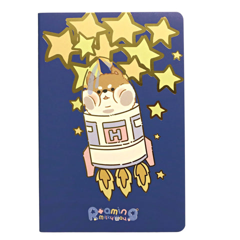 Space Dog A5 Notebook