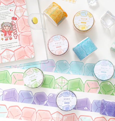 Ice Cube Washi Tape Roll