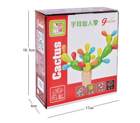 Cactus Wooden Toy