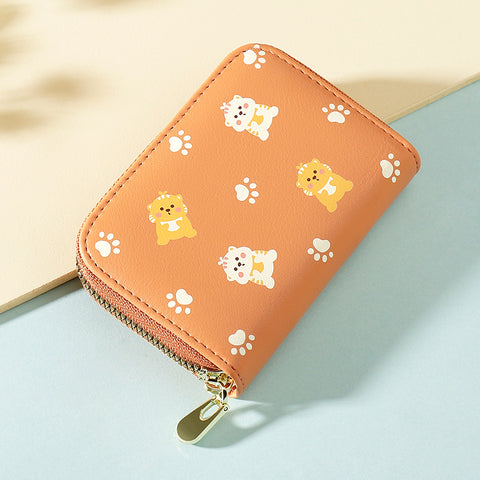 Bear Paw Card Holder