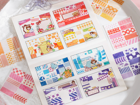 Watercolor Stickers Set
