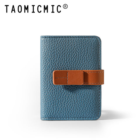 Buckle Card Holder Wallet