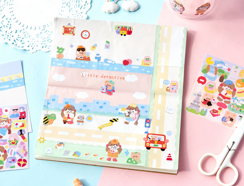 Jiyu Little People Stickers