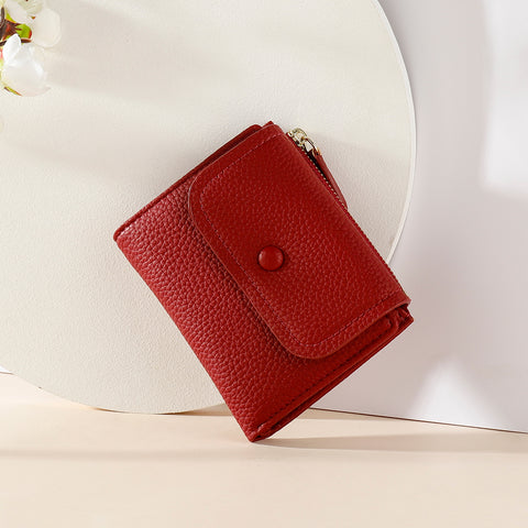 Two Fold Button Wallet