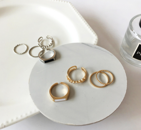 Rectangle Ring Collection