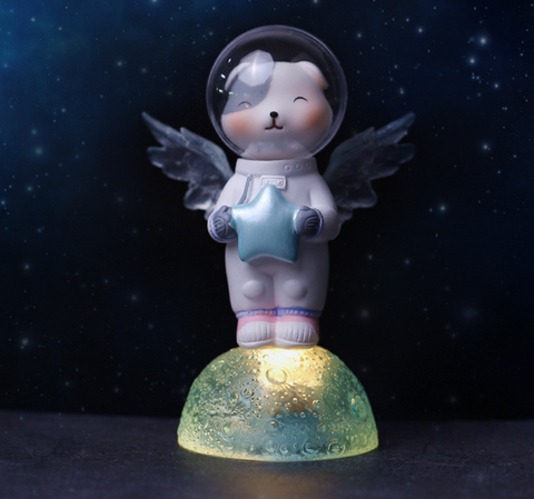 Angel Animal Astronaut Mystery Statue