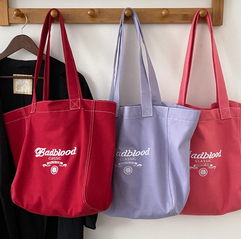 Badblood Classic Canvas Tote