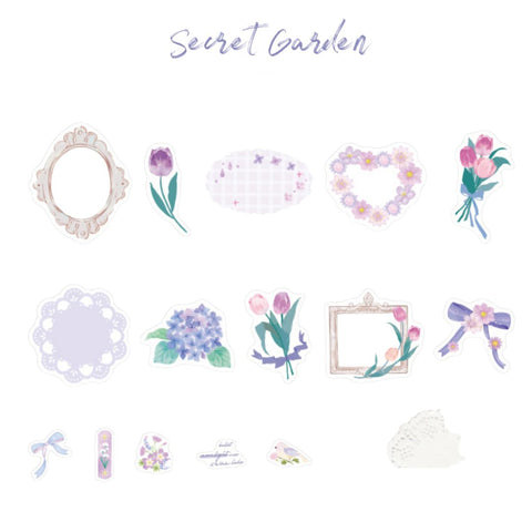 Cardlover Flowers and Dreams Stickers