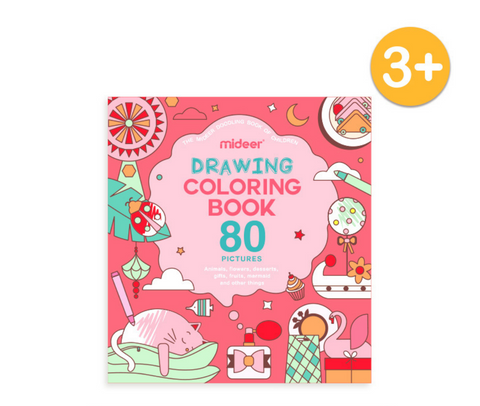 Mideer Drawing Coloring Book