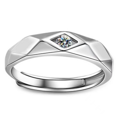 Crystal Diamond Ring