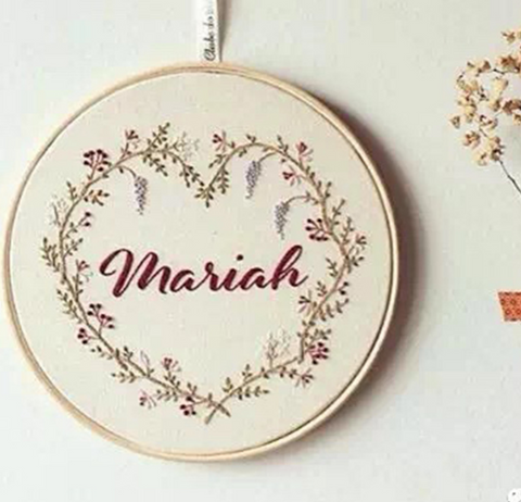 Mariah 15cm Embroidery