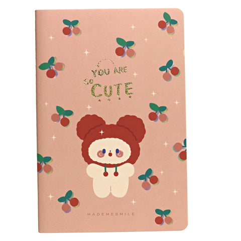 Cherry Bear A5 Notebook