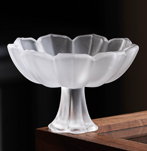 Lotus Glass Goblet