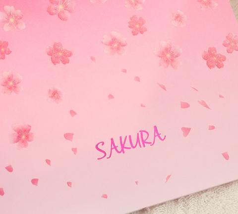 Pop Out Card Sakura Tree