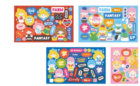 Cardlover Fantasy Stickers