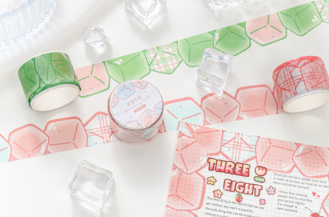 Ice Cube Washi Tape Roll