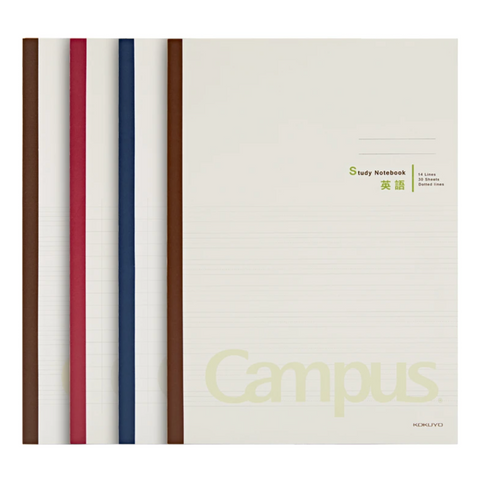 CAMPUS Grey A5 9mm Dual Column Notebook 60pg