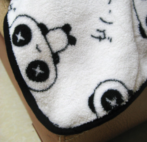 Panda Cushion blanket