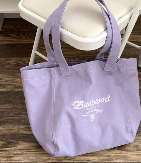 Badblood Classic Canvas Tote