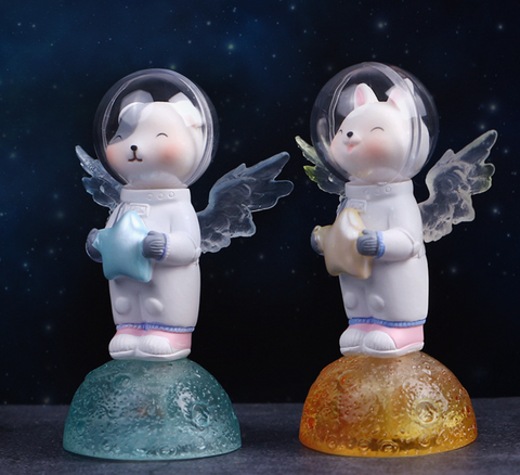 Angel Animal Astronaut Mystery Statue