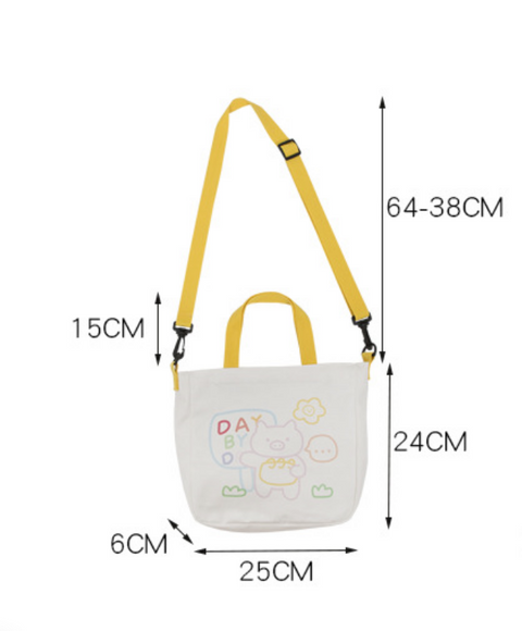 Day by Day Pig Tote