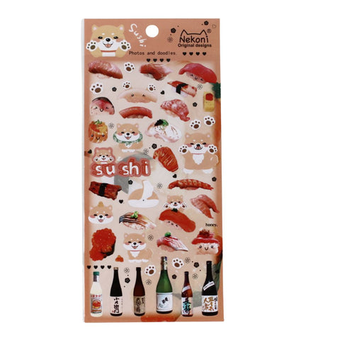 Shiba Sushi Restaurant Stickers