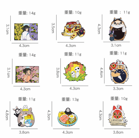 Ghibli Pins