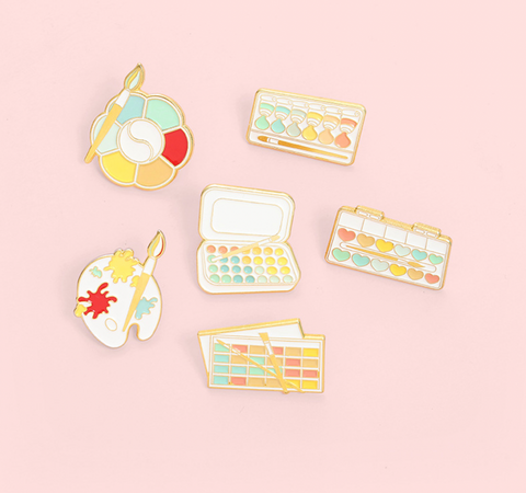 Colorful Art Pins