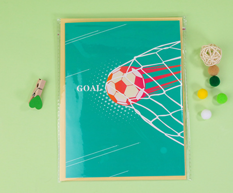 Pop Out Card Soccer