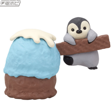 Penguin and Ice Cream Statues